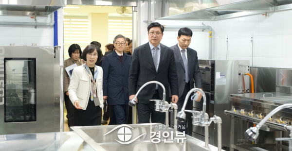 도성훈 인천광역시교육감, 3월 개교 예정 검단꿈유치원·운서중학교 점검
